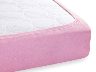 Froté napínacie prestieradlo na extra vysoký matrac FR-008 Ružová lila - detail 1 - Biante.sk Froté napínacie prestieradlo na extra vysoký matrac FR-008 Ružová lila - detail 1 - Biante.sk