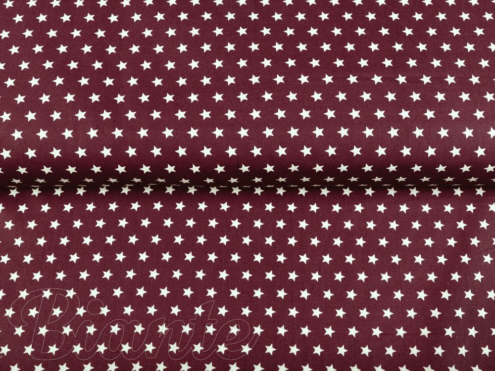 Bavlněná látka/plátno Sandra SA-351 Bílé hvězdičky na tmavě červeném - šířka 140 cm - detail 2 - Biante.cz Bavlněná látka/plátno Sandra SA-351 Bílé hvězdičky na tmavě červeném - šířka 140 cm - detail 2 - Biante.cz