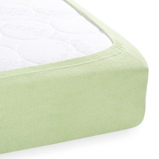 Froté napínací prostěradlo FR-018 Pastelově zelené - detail 1 - Biante.cz