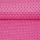Dětská látka Minky 3D puntíky MKP-020 Růžovo fialová - šířka 150 cm - detail 4 - Biante.cz