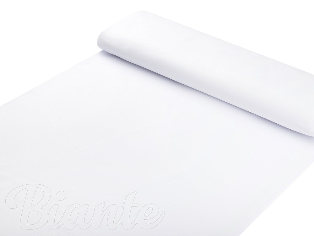 Teflonová látka na ubrusy TF-068 Bílá bez vzoru - šířka 150 cm a 160 cm - detail 3 - Biante.cz