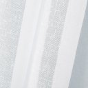 Záclona - bílý režný vzor s olůvkem ZAC-022 výška 155 cm, 255 cm a 315 cm - detail 3 - Biante.cz