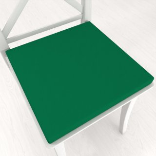 Čtvercový podsedák Rongo RG-056 Zelený - 38x38x3 cm - Biante.cz