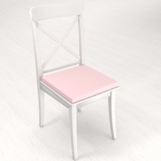Čtvercový podsedák Rongo RG-062 Cukrově růžový - 38x38x3 cm - detail 1 - Biante.cz