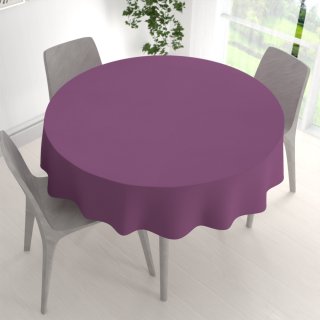 Teflonový kulatý ubrus - Paris TF-122 Fialový - detail 1 - Biante.cz Teflonový kulatý ubrus - Paris TF-122 Fialový - detail 1 - Biante.cz