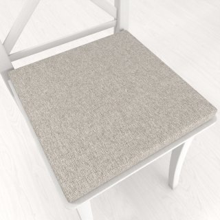 Štvorcový podsedák BKT-552 Prírodná režná - 38x38x3 cm - Biante.sk