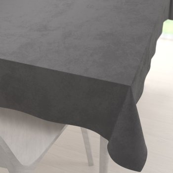Velký sametový obdélníkový ubrus Velvet Premium SVP-017 Tmavě šedý - Biante.cz Velký sametový obdélníkový ubrus Velvet Premium SVP-017 Tmavě šedý - Biante.cz