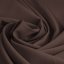 Dekorační jednobarevná látka Rongo RG-015 Tmavě hnědá - šířka 150 cm - Biante.cz