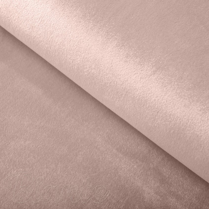 Sametová látka Velvet Premium SVP-043 Pudrově růžová - šířka 300 cm - Biante.cz
