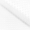 Dětská látka Minky TOP 3D puntíky MKP-059 Bílá - šířka 165 cm - Biante.cz