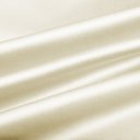 Látka polyesterový satén LUX-017 Smetanová - šířka 150 cm - Biante.cz