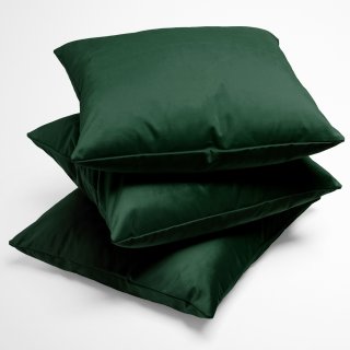 Sametový povlak na polštář Velvet Premium SVP-012 Zelený - detail 1 - Biante.cz Sametový povlak na polštář Velvet Premium SVP-012 Zelený - detail 1 - Biante.cz