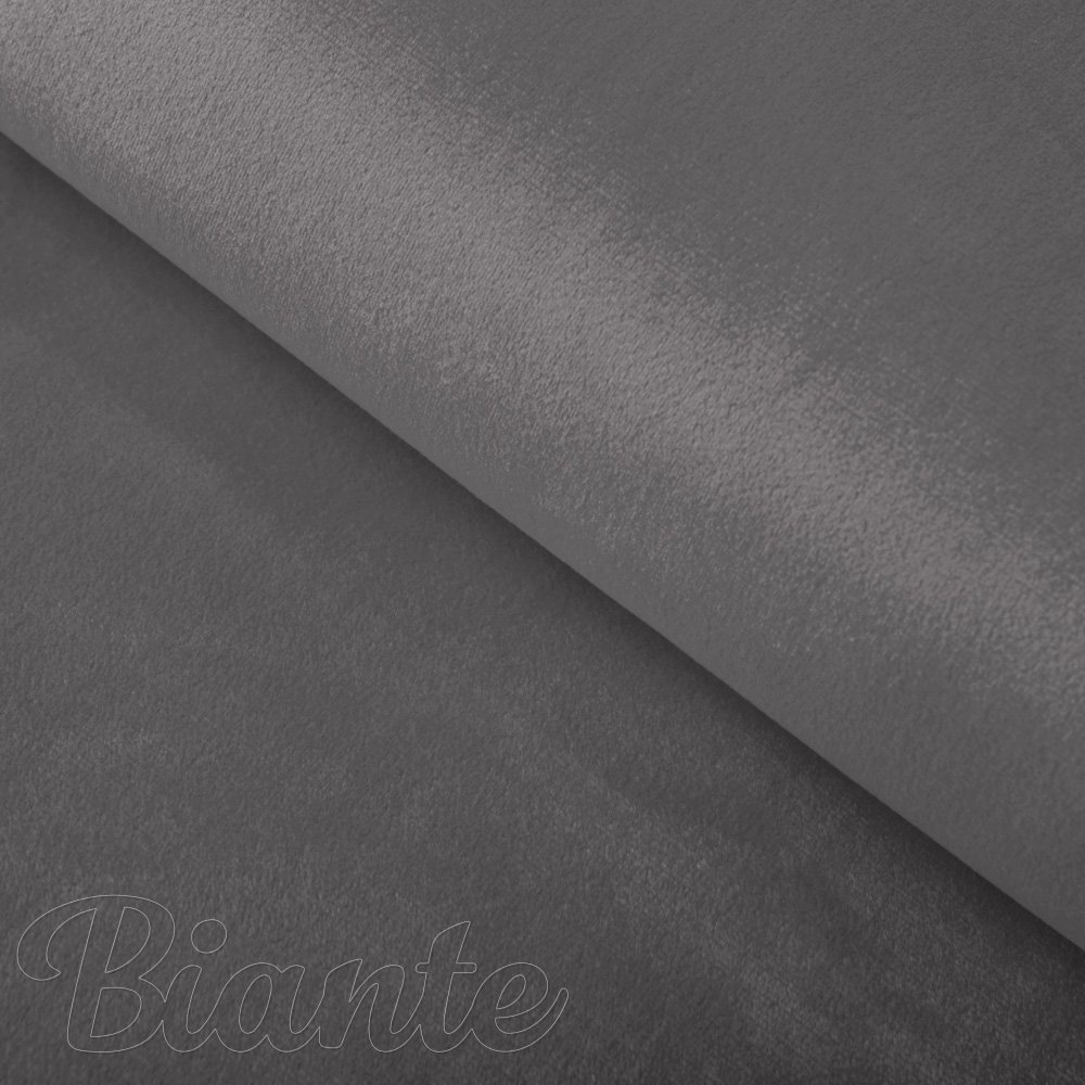 Zamatová látka Velvet Prémium SVP-017 Tmavo sivá - šírka 145 cm a 280 cm - Biante.sk