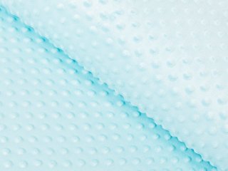 Detská látka Minky 3D bodky MKP-013 Ľadová modrá - šírka 150 cm - Biante.sk Detská látka Minky 3D bodky MKP-013 Ľadová modrá - šírka 150 cm - Biante.sk