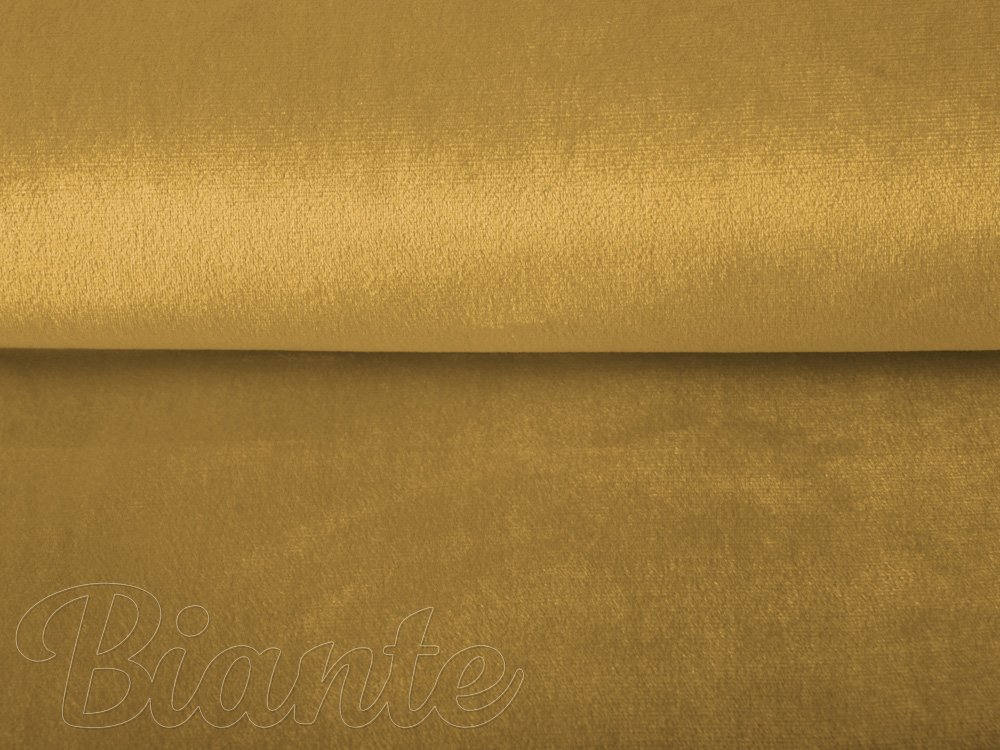 Dekorační látka Samet Velvet SV-009 Okrová - šířka 150 cm - detail 2 - Biante.cz Dekorační látka Samet Velvet SV-009 Okrová - šířka 150 cm - detail 2 - Biante.cz