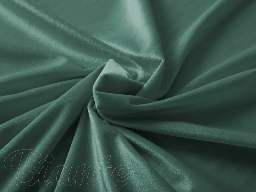 Dekorační látka Samet Velvet SV-036 Ledově zelená 2 - šířka 145 cm - detail 1 - Biante.cz Dekorační látka Samet Velvet SV-036 Ledově zelená 2 - šířka 145 cm - detail 1 - Biante.cz