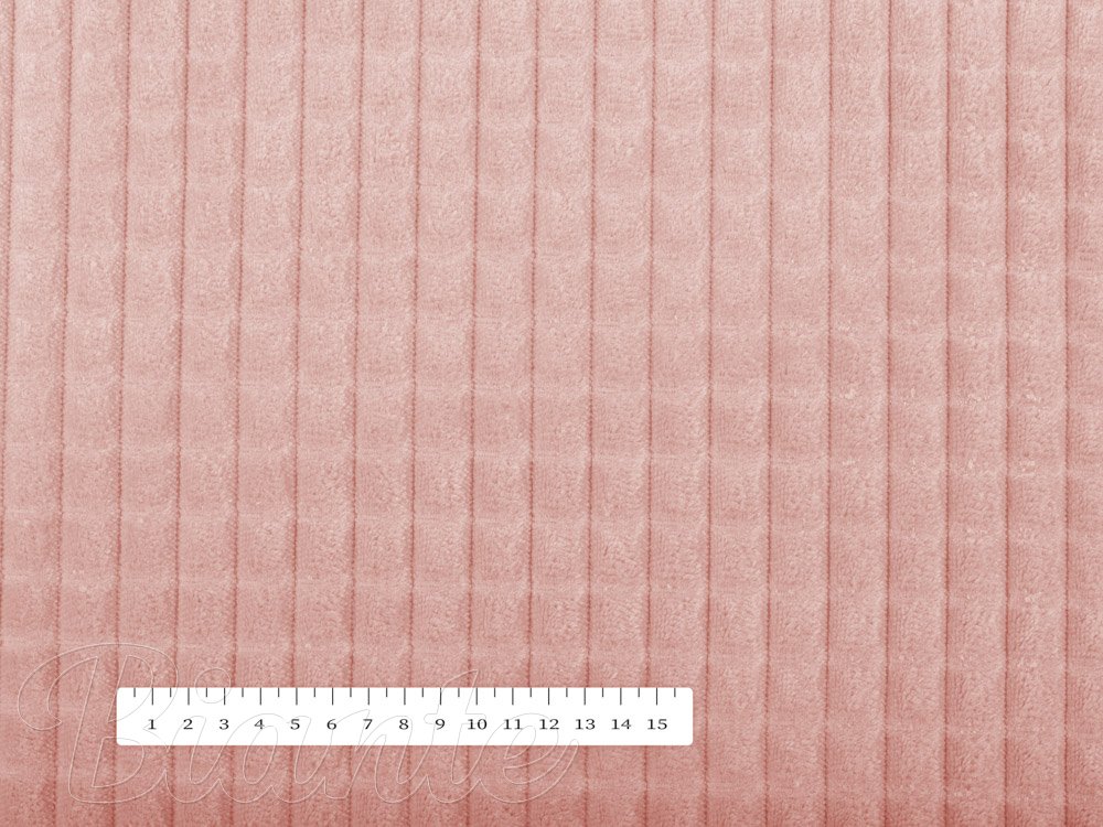 Látka Minky kostky MKK-003 Pudrově růžová - šířka 150 cm - detail 6 - Biante.cz Látka Minky kostky MKK-003 Pudrově růžová - šířka 150 cm - detail 6 - Biante.cz