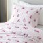 Dětské bavlněné ložní povlečení Sandra SA-726 Růžové sovičky na bledě růžovém - detail 1 - Biante.cz