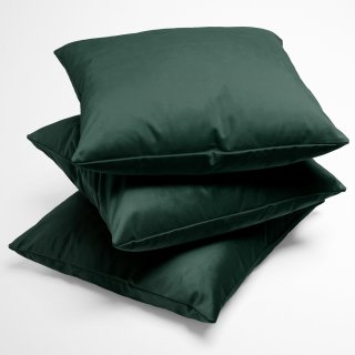 Sametový povlak na polštář Velvet Premium SVP-044 Lesní zelená - detail 1 - Biante.cz Sametový povlak na polštář Velvet Premium SVP-044 Lesní zelená - detail 1 - Biante.cz
