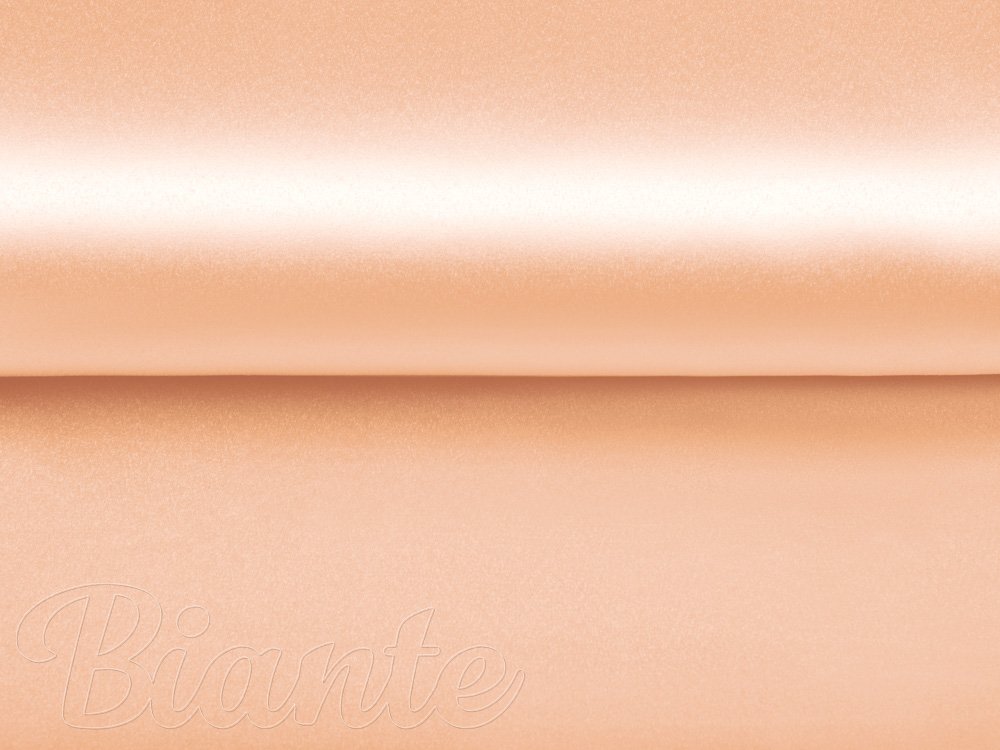 Látka polyesterový satén LUX-L060 Světle broskvová - šířka 150 cm - detail 3 - Biante.cz Látka polyesterový satén LUX-L060 Světle broskvová - šířka 150 cm - detail 3 - Biante.cz