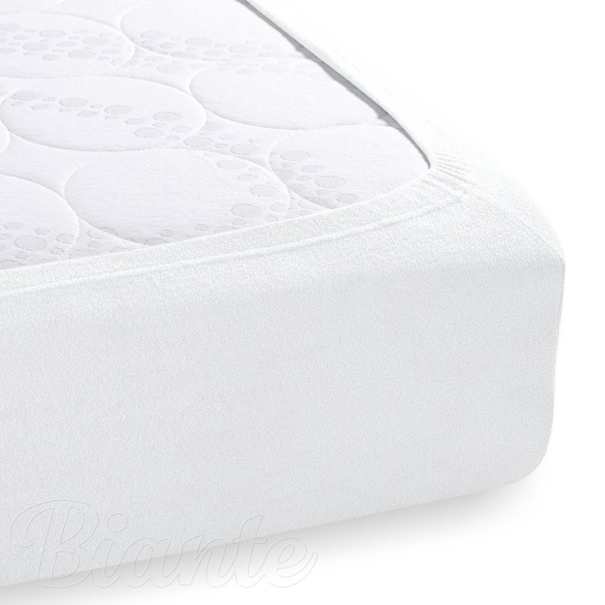 Froté napínací prostěradlo FR-031 Bílé - detail 1 - Biante.cz