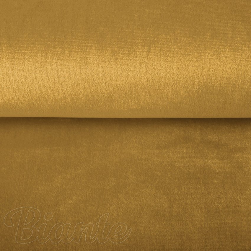 Sametová látka Velvet Premium SVP-009 Hořčicová - šířka 145 cm a 280 cm - detail 2 - Biante.cz