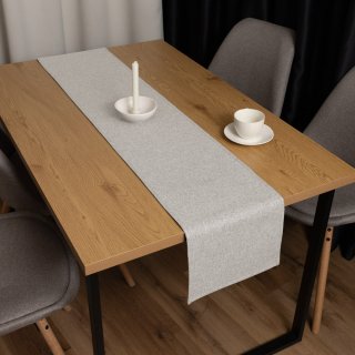 Dekorační běhoun na stůl BKT-552 Přírodní režná - detail 1 - Biante.cz