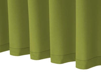 Dekorační závěs na míru Rongo RG-095 Olivově zelený - detail 1 - Biante.cz Dekorační závěs na míru Rongo RG-095 Olivově zelený - detail 1 - Biante.cz