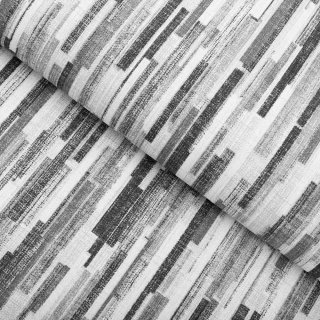 Dekorační látka Leona LN-175 Šedo-černé proužky - šířka 140 cm a 280 cm - Biante.cz Dekorační látka Leona LN-175 Šedo-černé proužky - šířka 140 cm a 280 cm - Biante.cz