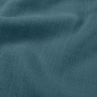Lněná látka LEN-024 Petrolejově modrá - metráž šířka 140 cm - detail 1 - Biante.cz