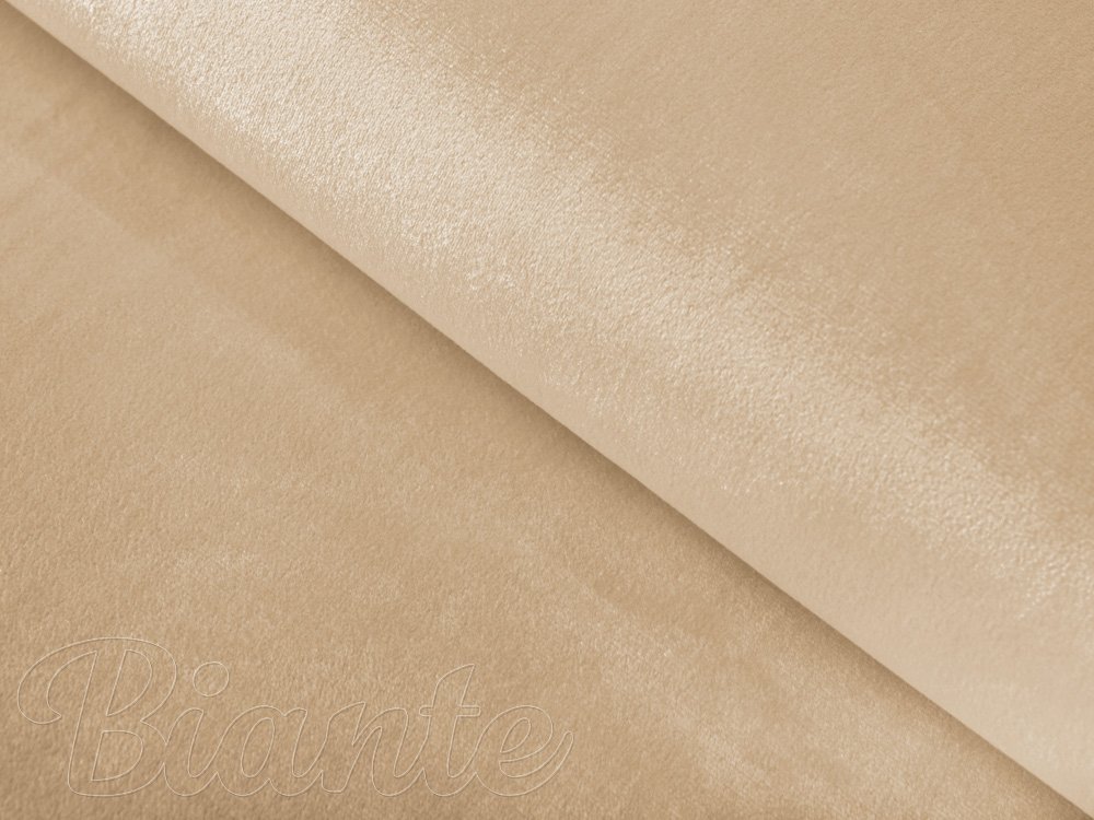 Sametová látka Velvet Premium SVP-006 Pískově béžová - šířka 280 cm - Biante.cz Sametová látka Velvet Premium SVP-006 Pískově béžová - šířka 280 cm - Biante.cz