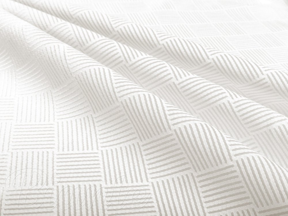 Teflonová látka na ubrusy - Milano TF-049 - smetanová - šířka 160 cm - detail 2 - Biante.cz