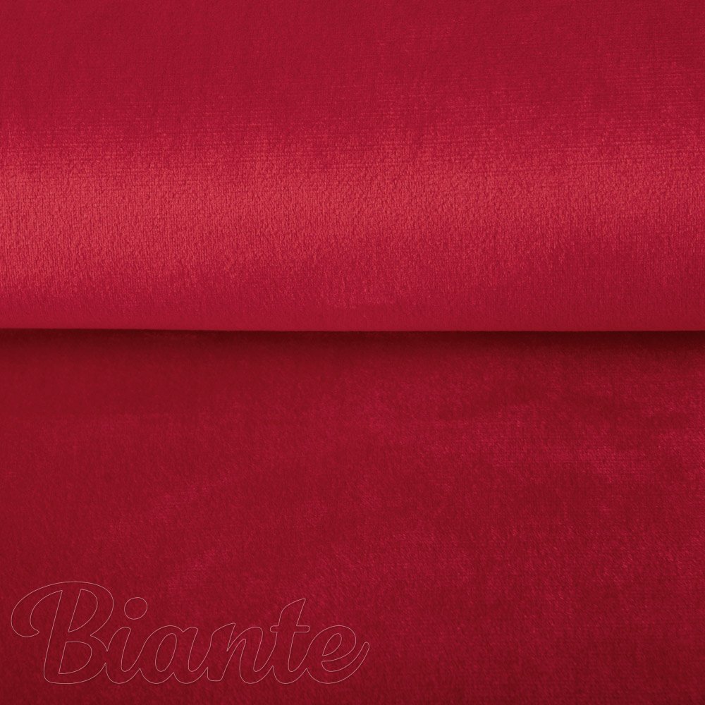 Sametová látka Velvet Premium SVP-049 Jahodově červená - šířka 145 cm - detail 2 - Biante.cz