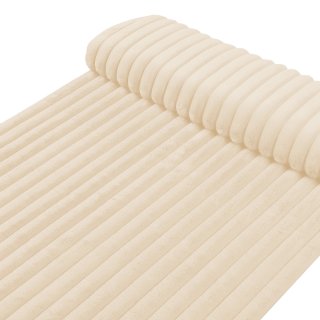 Plyš/umělá kožešina PL-009 Světle béžová - šířka 150 cm - detail 1 - Biante.cz