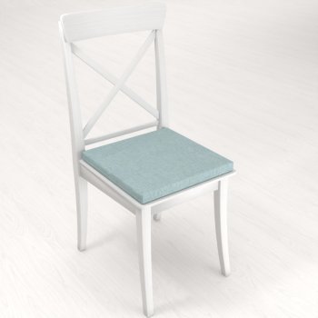Čtvercový podsedák BKW-212 Mátově zelený žíhaný - 38x38x3 cm - detail 1 - Biante.cz Čtvercový podsedák BKW-212 Mátově zelený žíhaný - 38x38x3 cm - detail 1 - Biante.cz