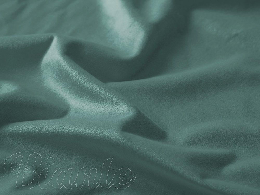 Sametová látka Velvet Premium SVP-022 Ledově zelená - šířka 145 cm - detail 3 - Biante.cz Sametová látka Velvet Premium SVP-022 Ledově zelená - šířka 145 cm - detail 3 - Biante.cz