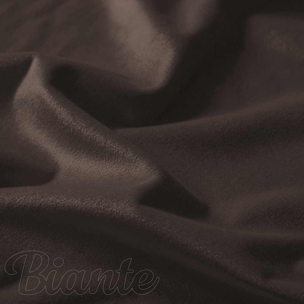 Sametová látka Velvet Premium SVP-016 Tmavě hnědá - šířka 145 cm a 280 cm - detail 3 - Biante.cz