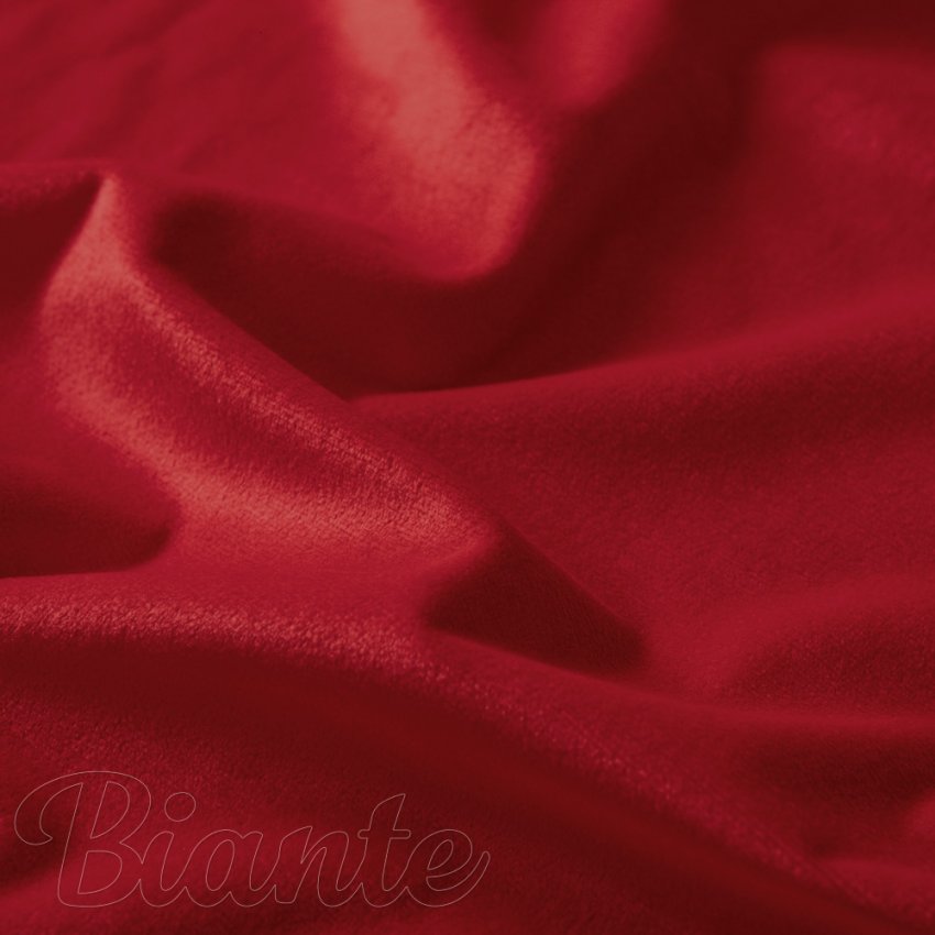 Sametová látka Velvet Premium SVP-038 Sytě červená - šířka 145 cm a 280 cm - detail 3 - Biante.cz