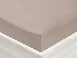 Dětské jersey napínací prostěradlo do postýlky JR-027 Šedohnědé - detail 1 - Biante.cz Dětské jersey napínací prostěradlo do postýlky JR-027 Šedohnědé - detail 1 - Biante.cz