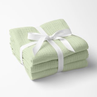 Mušelínová utierka Nature MSN-030 Pastelovo pistáciová - sada 3 ks - Biante.sk Mušelínová utierka Nature MSN-030 Pastelovo pistáciová - sada 3 ks - Biante.sk