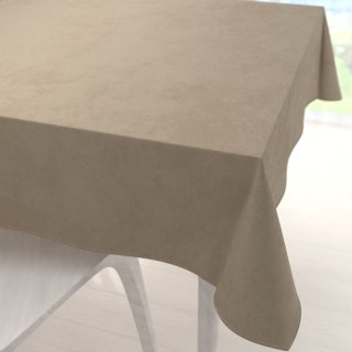 Sametový čtvercový ubrus Velvet Premium SVP-030 Šedobéžový - Biante.cz