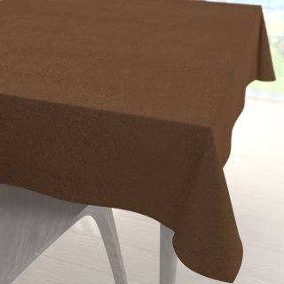 Štvorcový obrus/imitácia brúsenej kože Alcantara ALC-022 Hnedý - Biante.sk