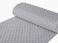Dětská látka Minky 3D srdíčka MKS-005 Tmavě šedá - šířka 150 cm - detail 1 - Biante.cz