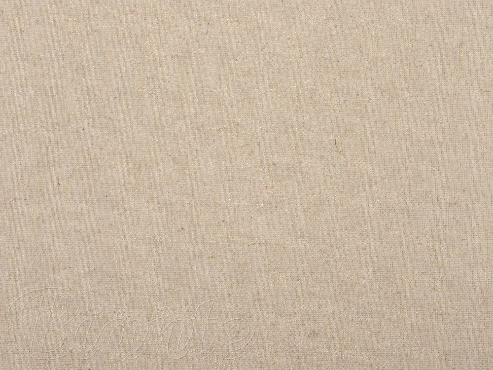 Dekorační látka Leona LN-161 Béžová/zlatá třpytivá - šířka 150 cm - detail 7 - Biante.cz