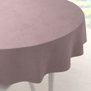 Sametový kulatý ubrus Velvet Premium SVP-002 Starorůžový - Biante.cz