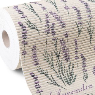Kúpeľňová penová rohož / predložka PRO-025 Levandule na béžovom - metráž šírka 65 cm - Biante.sk Kúpeľňová penová rohož / predložka PRO-025 Levandule na béžovom - metráž šírka 65 cm - Biante.sk