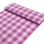 Bavlněná látka Olivia OL-021 Fialová kostka velká - šířka 150 cm - detail 1 - Biante.cz