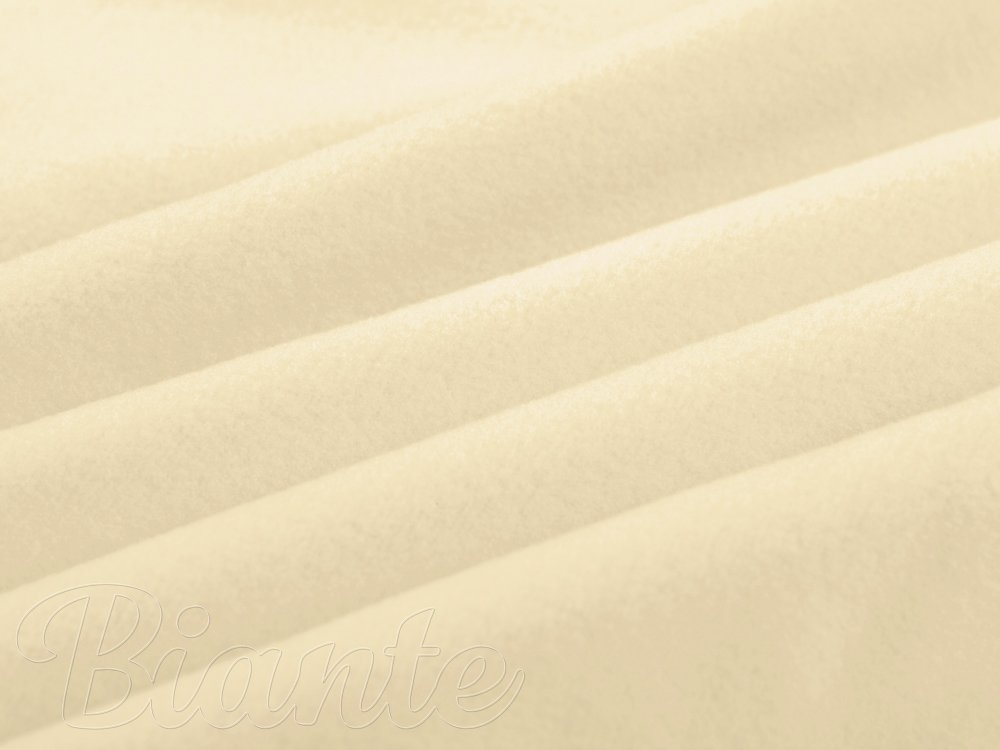 Polar fleece antipilling PF-007 Vanilkový – metráž š. 150 cm - detail 5 - Biante.cz