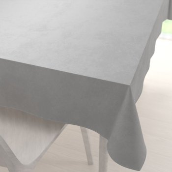 Velký sametový obdélníkový ubrus Velvet Premium SVP-039 Šedý - Biante.cz