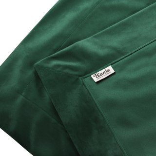 Sametový přehoz/běhoun na postel Velvet Premium SVP-040 Lesní zelená - detail 1 - Biante.cz